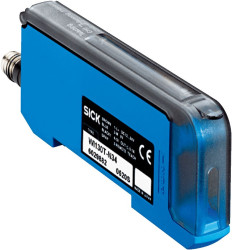 Czujniki fotoelektryczne Prostokątny SICK PNP Czerwona dioda LED