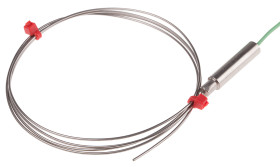 Termopara z izolacją mineralną K średnica 1mm długość 1m -100 → +1100°C Końcówka z gołym kablem RS PRO