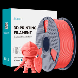 SUNLU PLA 1.75mm 1kg Cherry Red / Czerwony, wiśniowy