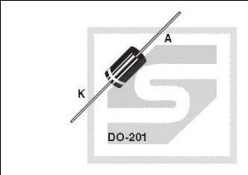 Dioda 1.5KE36A;MIC;36V;1500W; DO-201;jednokierunkowa;Pbf