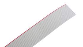 Kabel taśmowy 16-żyłowy raster 1.27mm Płaski, AWG 28 AWG Nieekranowany 7 HARTING 21.25 mm