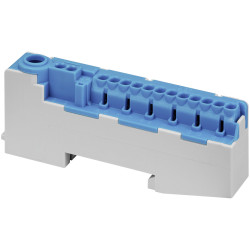 Spelsberg 79032101 Terminal 76A 15 Clamps DIN Rail Mount Blue