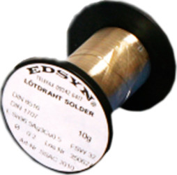 Solder, lead-free, SAC (Sn96.5Ag3Cu0.5), Ø 0.2 mm, 10 g, SSAC2010