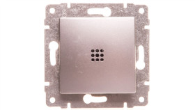 Vena Łącznik Pojedynczy Z Podświetleniem Aluminium 524011