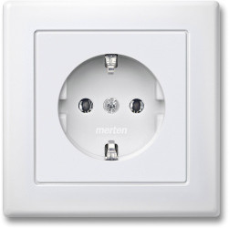 Merten Gniazdo elektryczne System M biały MEG2401-1519 1 szt.