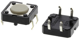 Klosz do przycisku dotykowego SPST 50 mA przy 24 V DC 4.3mm 0.8mm Przewlekany