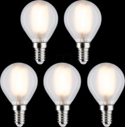 29097 LED filament bulb E14, 4.8 W, 470 lm, 2700 K, pack of 5