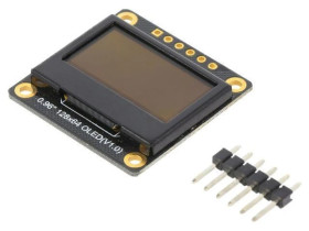 DF-DFR0650 Wyświetlacz: OLED 0,96 30x30mm Interfejs: I2C, SPI
