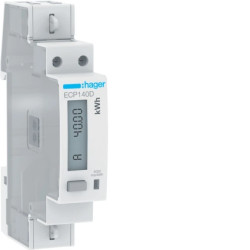 Licznik energii elektrycznej 1-fazowy, 40A 1M, wyjście imp., MID agardio.measure ECP140D