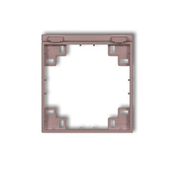 Ramka pośrednia do gniazd bryzgoszczelnych z uziemieniem SCHUKO lawendowy 42MRPB-1s