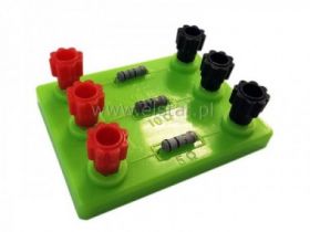 Zestaw 3 rezystorów na podstawie