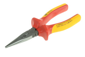 Szczypce płaskie długie Szczypce z długimi końcówkami RS PRO długość całkowita: 260 mm Stal VDE