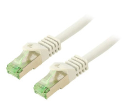 S/FTP8.1-CU-070GY Patch cord S/FTP Cat 8.1 linka Cu LSZH szary 7,5m 26AWG