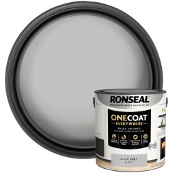 Ronseal KCB.7015103.12504.76 OneCoat EverywhereIndoor Slate Grey Matt 2.5l