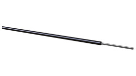 Przewód jednożyłowy linkowy 0,2 mm2 Czarny Kabeltronik PVC 24 AWG dł. 100m