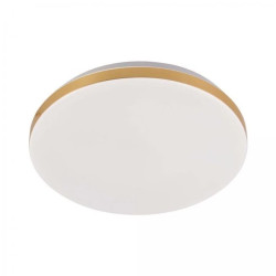 Plafon BABILON okrągły średni złoty 4000K barwa neutralna LP-335/1C M 4GD Light Prestige
