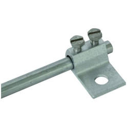 DEHN 347205 KS Alu Clamping Shoe M6 Screws For Round Cables 1 Piece.