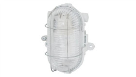 Oprawa Oświetleniowa Owal 60W Z Osłoną Metalową