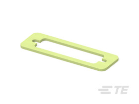 Uszczelka 25-pinowe Uszczelka do Złącza D-Sub Fluorosilikon z domieszką srebrno-aluminiową TE Connectivity