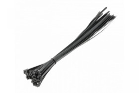 Opaska kablowa 9 x 600 mm, 25 szt., czarna HT2C716