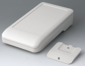 ABS/PC enclosure, (L x W x H) 206 x 110 x 47 mm, gray white (RAL 9002), IP41, A9007217