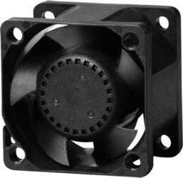 DC axial fan, 12 V, 38 x 38 x 28 mm, 39.07 m³/h, 64.7 dB, ball bearing, SUNON PF38281BX-1000U-S9H