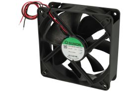 Wentylator; EEC0382B3-000U-A99; 120x120x38mm; kulkowe; 24V; DC; 3,59W; 158m3/h; 37dB; 150mA; 2100RPM; 2 przewody; Sunon; RoHS; 1