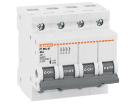 Rozłącznik izolacyjny modułowy 4P, 100A w AC22A P1MS4P100