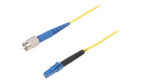 Fibrain-Patch-044 Patch Cord Światłowodowy Fc/Upc,Lc/Upc 1M Światłowód: 9/125Um