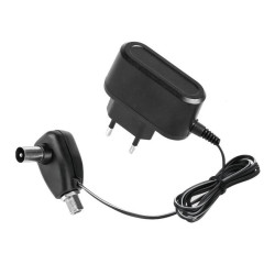 Zasilacz wzmacniacza Ant. z gn.F separator wt.TV, gniazdo F, elektroniczn