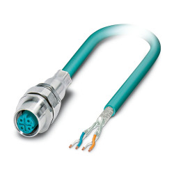 Kabel Ethernet Cat5 długość 1m Z zakończeniem Phoenix Contact PUR