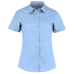 Blouse Poplin Short Sleeve Tailored Fit