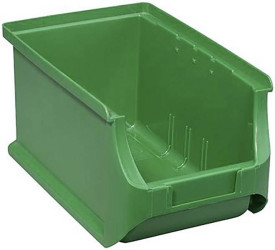 Allit 456211 Skrzynka magazynowa ALLIT - Lagersichtbox B x H T 150 125 235 mm Grün 456211 1 St (S x W x G) 150 x 125 x 2