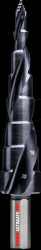 101683P Step drill bit, HSS RUnaTEC, Flowstep, M2, 6 - 20 mm diameter
