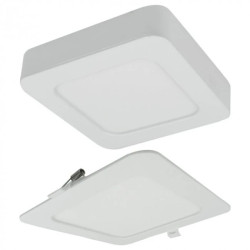 Oprawa downlight CCT 2w1 z ramka 24W 2200lm IP20 kwadrat biały EC61086