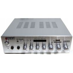 Amplituner - wzmacniacz mocy 120W Opera 2x mikr/USB/SD/FM / MP-802