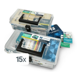 Mistrz STEM - zestawy do programowania mikrokontrolerów i nauki elektroniki - 15szt.