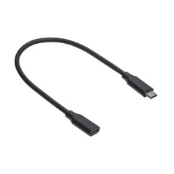 Kabel USB Akyga AK-USB-32 USB type C (f) / USB type C (m) ver. 3.1 0.3m