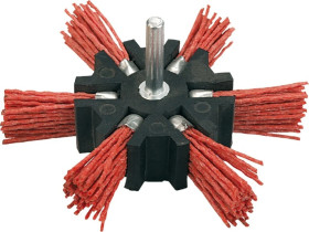 Szczotka ścierna miotełkowa z trzpieniem 100mm 62H720