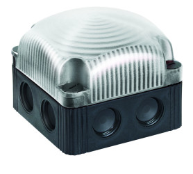 Sygnalizator 12 V Migające Przezroczysty Montaż podstawy/montaż ścienny LED