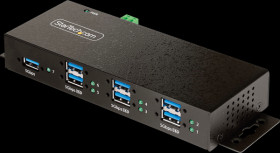 5G7AINDRM-USB-A-HUB USB 3.0 hub, 7-port, industrial, mountable