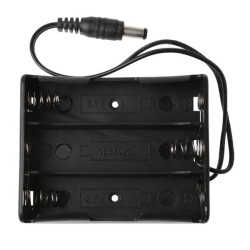 3S 3x 18650 Li-Ion 11.1V Battery Holder with DC 2.1 / 5.5 mm Plug