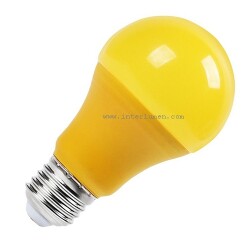 E27 » żółta A60 230V 9W 570lm Led v-tac 6040