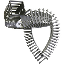 GGK 4176 VK Cable Duct 500x20x20mm Light Grey Plastic Self-Adhesive