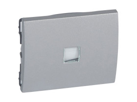 SISTENA LIFE Klawisz Metalic pojedynczy z bezbarwnym okienkiem podświetlenia 771311 LEGRAND