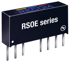 Przetwornica DC-DC, 1W, Uwe 18 → 36 V DC, Uwy 5V dc, Iwy 200mA, Recom