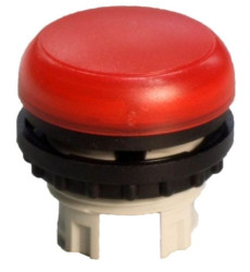 M22-L-R oprawka kontrolki LED, kolor czerwony, czoło płaskie 216772