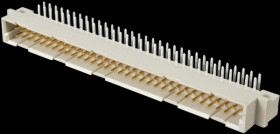 101-40064 Multipoint plug 64-pin, angled, A ­ B