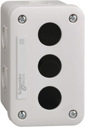 Enclosure, empty, for control and signal devices, XALE3