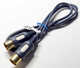 Przyłącze audio DIN-DIN (wtyk-wtyk), długość 1m